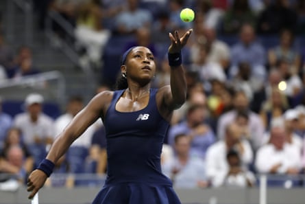 In-form Coco Gauff serves notice with assured start to US Open title pursuit In-form Coco Gauff serves notice with assured start to US Open title pursuit