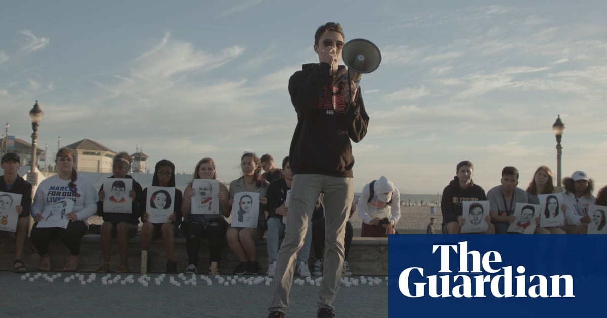 ‘We really are just kids’: inside a film about the Parkland teen activists