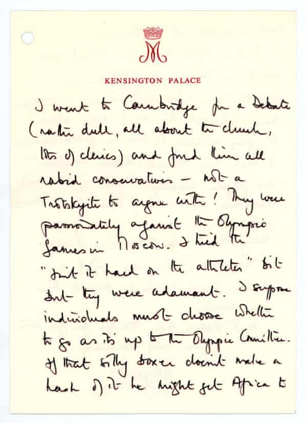'Your humble and devoted servant' letters between Thatcher and