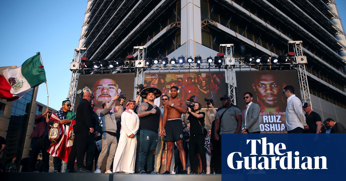 They want the money: the real reason boxing is going to Saudi Arabia