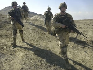 Heading for cognitive enhancement? … US soldiers in Bagram, Afghanistan.