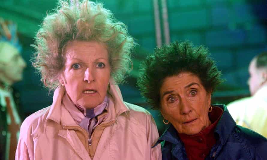 June Brown, right, with Penelope Keith in Margery and Gladys, 2003.