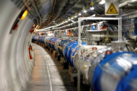 The Large Hadron Collider at Cern, on which Norman McCubbin worked for many years.