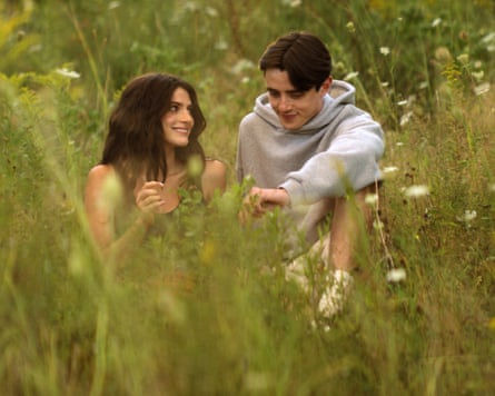 Ella Rubin as Annie and Daniel Quinn-Toye as Rory in Sterling Point.