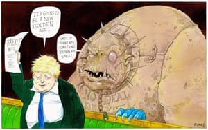 A New Golden Age For Boris Johnson S Brexit Cartoon Opinion The Guardian