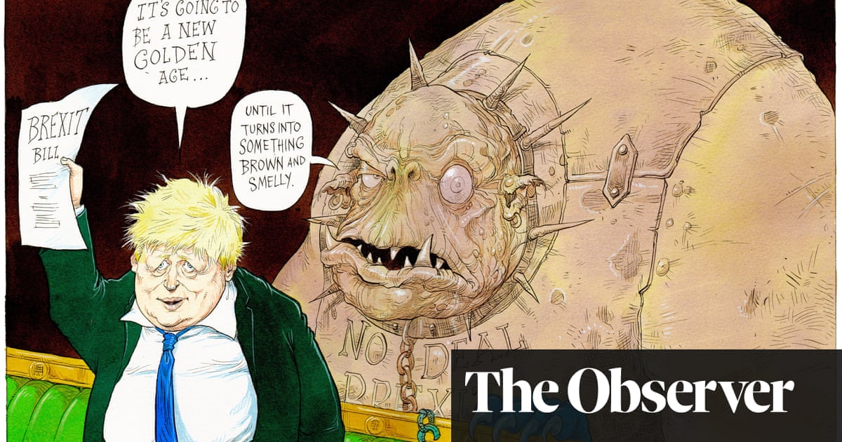 A New Golden Age For Boris Johnson S Brexit Cartoon Opinion The Guardian