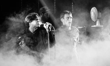 Happy Mondays performing in 1991.