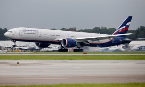 An Aeroflot Boeing 777