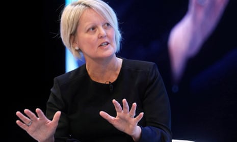The former chief executive of NatWest Group Alison Rose