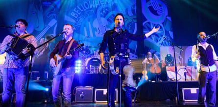 Integrity and wit … Bellowhead are separating after a dozen years together.