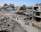 Middle East crisis live: Trump claims breakthrough reached in Gaza disarmament; Israel and Hamas yet to comment