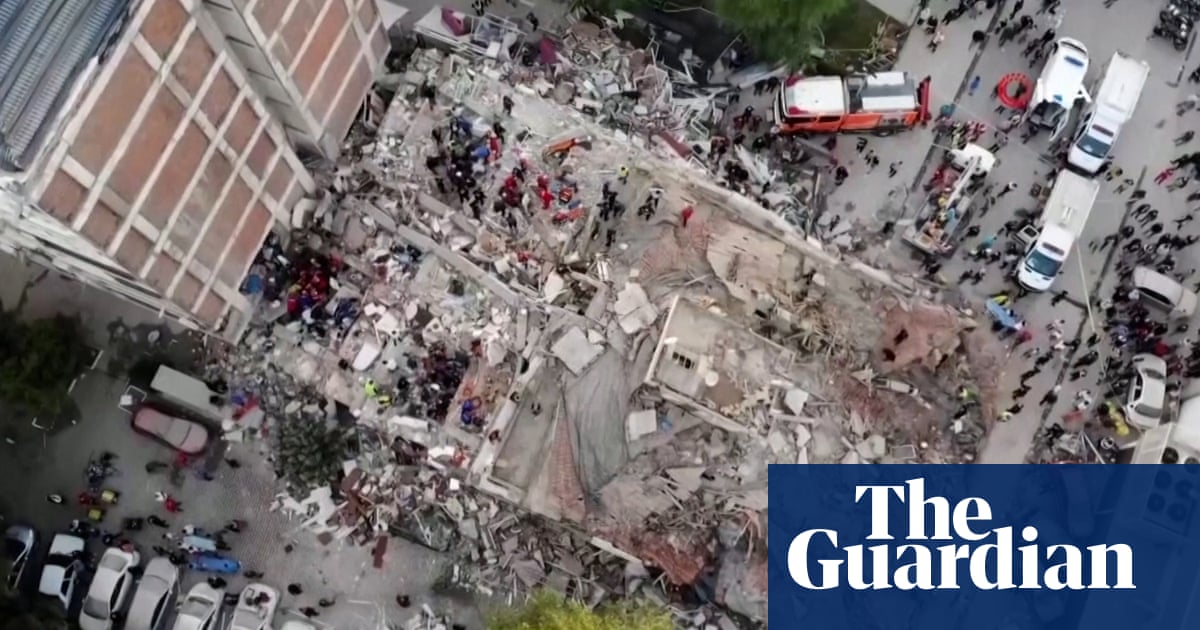 Turkey Earthquake Drone Shows Buildings Reduced To Rubble In Izmir Video World News The Guardian