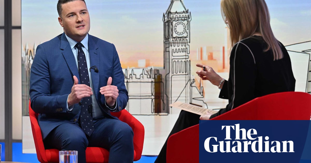 Experts criticise Streeting for saying mental health problems overdiagnosed | Mental health Experts criticise Streeting for saying mental health problems overdiagnosed | Mental health