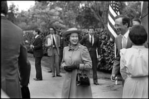 queen elizabeth visits to america