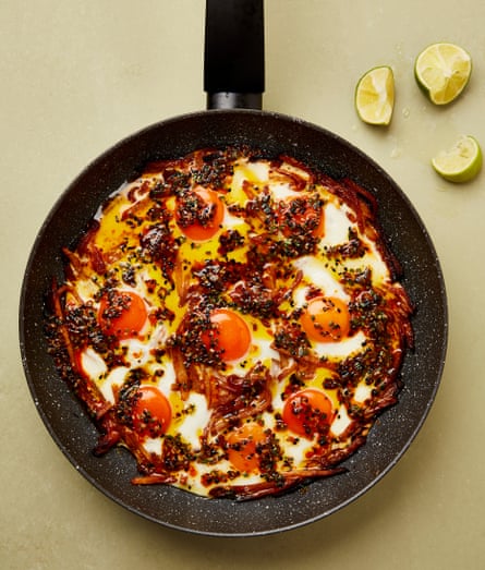 Yotam Ottolenghi Potato and gochujang braised eggs