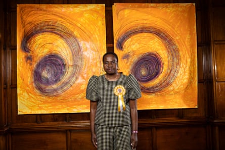 Nnena Kalu, winner of the Turner prize 2025.