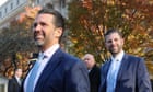 Donald Trump Jr and Eric Trump arrive at court to testify at family fraud trial - live