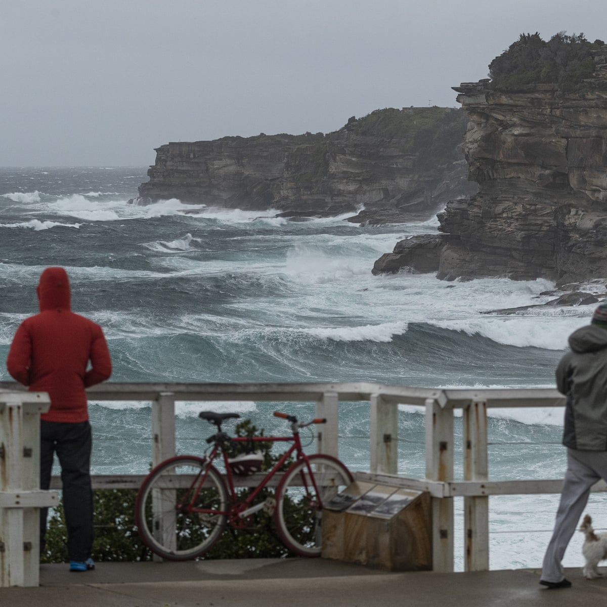 Severe Nsw Weather Warning As Coastal Low Brings Damaging Conditions Australia News The Guardian
