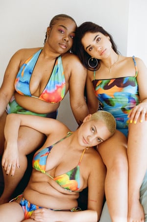 Two in oneBrighten up your swimwear game with Sunday London’s vivid prints and bold colours. All pieces are reversible, so you get two looks in one, with several styles designed to support fuller busts. Sizing from UK 8-20. From £27-£55, sundaylondon.com
