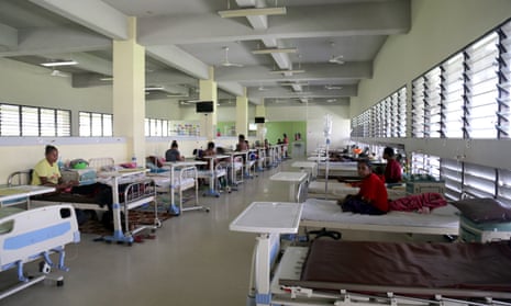 Port Moresby general hospital. PNG now has 153 confirmed coronavirus cases. 