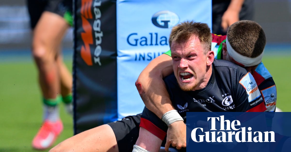 Saracens climb into top four with win over Harlequins in McCall’s home farewell
