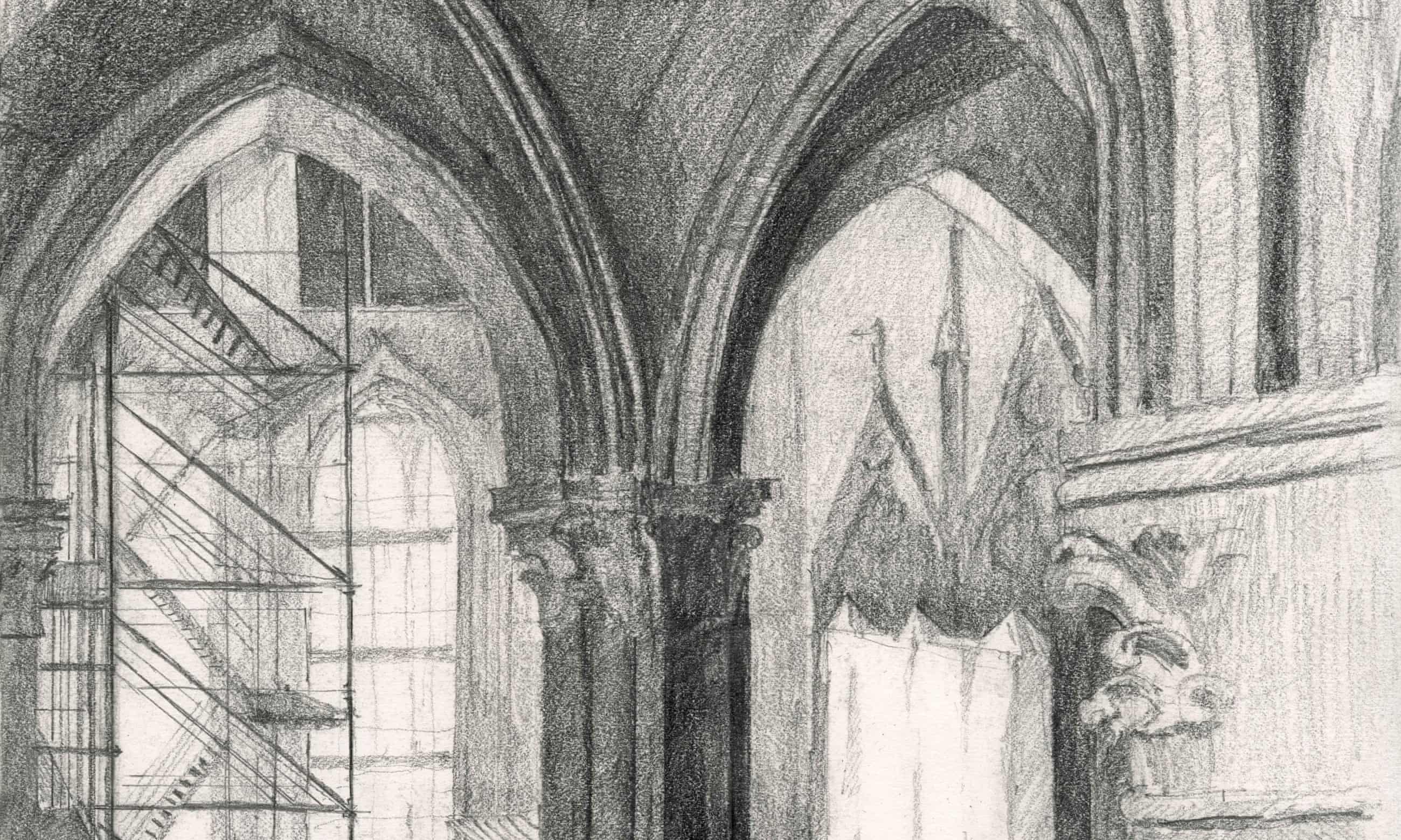 ‘It was so fragile, we weren’t certain it wouldn’t collapse’: the architect who sketched Notre Dame’s ancient insides (theguardian.com)