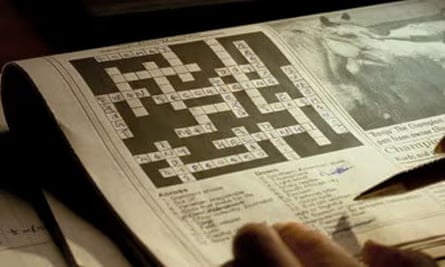 The crossword in the film Hot Fuzz