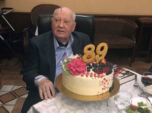 3 March 2020. Mikhail Gorbachev celebrates his 89th birthday in Moscow, Russia.