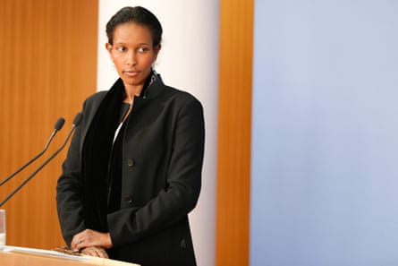 Ayaan Hirsi Ali in Berlin in 2015.