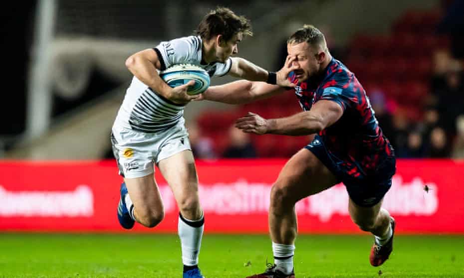 AJ MacGinty (left) will hope to guide Sale to victory at Clermont.
