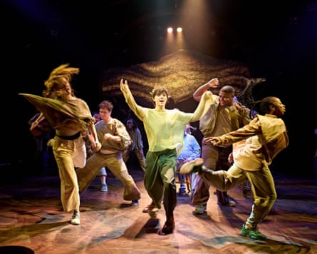 Jack Wolfe, centre, in The Unlikely Pilgrimage of Harold Fry.