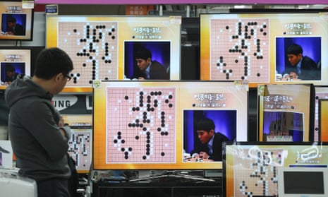 Professional Go player Lee Sedol takes on Google’s artificial intelligence program, AlphaGo