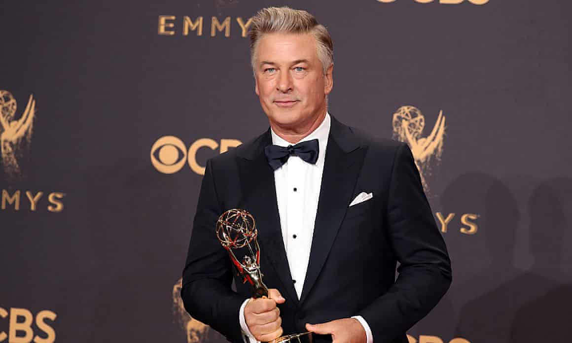 Alec Baldwin at the Emmys in 2017