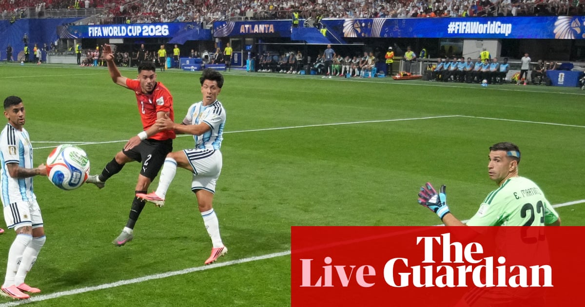 Argentina v Egypt: World Cup 2026 last 16 – live