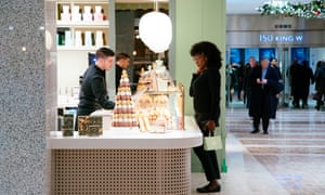 The network includes 1,200 stores, eateries, and services.