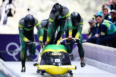 Jamiacan bobsleigh team