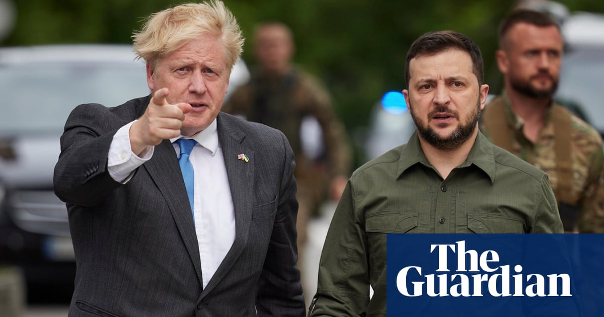 Glee in Russia and sadness in Ukraine as Boris Johnson quits