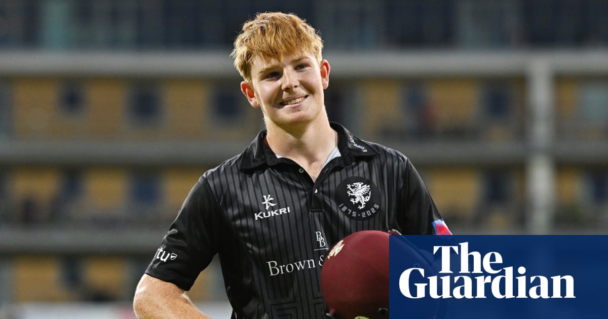 Rew who? Somerset schoolboy is one of England’s best batting prospects