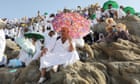 Thousands suffer heat stress on hajj pilgrimage as temperatures reach 48C