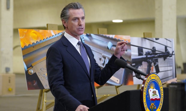 ‘While the supreme court rolls back reasonable gun safety measures, California continues adding new ways to protect the lives of our kids,’ Gavin Newsom said in a statement.