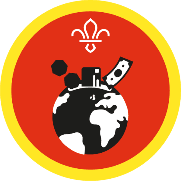 The Money Skills badge for money skills