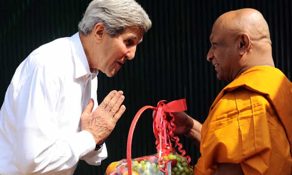 Secretary of State John Kerry in Sri Lanka