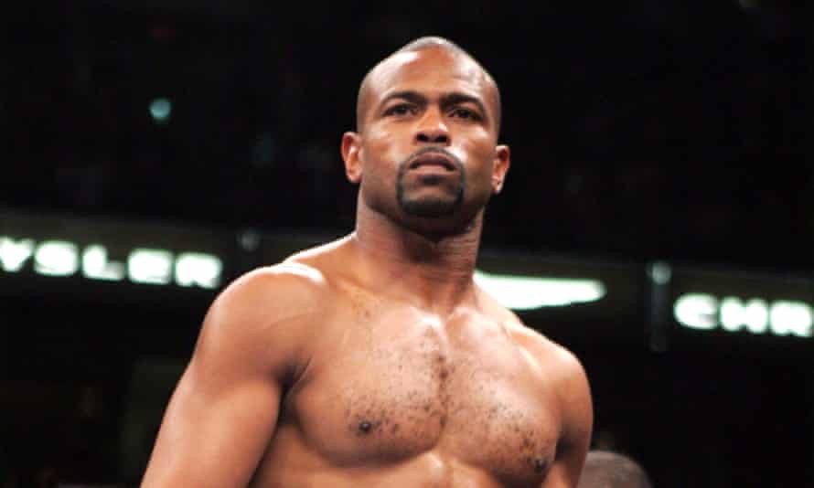Roy Jones Jr returns to ring to beat fan by technical knockout in