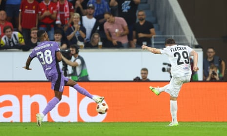 Florian Flecker scores for LASK