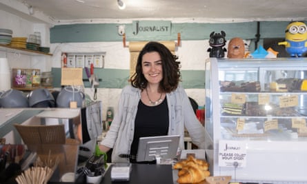Merve Topaloğlu said her cafe on Godalming’s High Street did not make close to £100,000 a year.