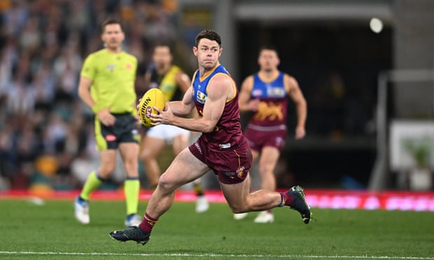 Lachie Neale was imperious for the Lions on Thursday night.