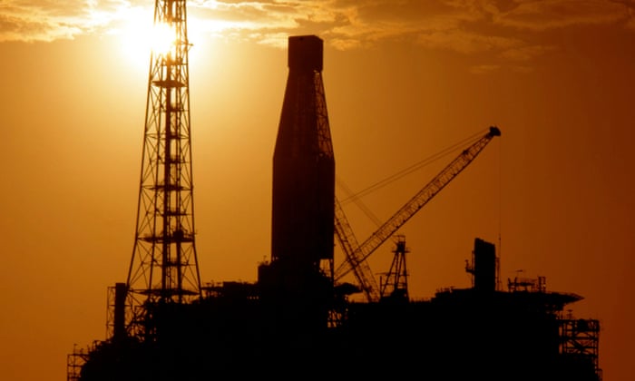 The Goodwyn gas producing platform in the North West Shelf, north of Perth