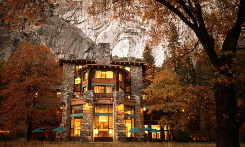 The Majestic Yosemite Hotel in Yosemite National Park. The facility had to be renamed after a private concessionaire trademarked the previous name.