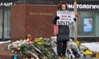 'Ukraine is not our enemy': Russians risk arrest to honour victims of war