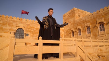 Host Karan Johar in The Traitors India.